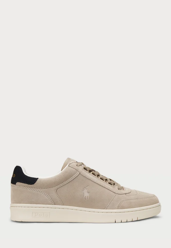 COURT SUEDE SNEAKER UNISEX - Sneaker low - milkshake/black