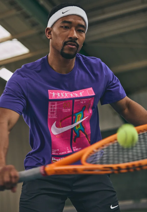 COURT TEE  - Sport T-Shirt - deep night