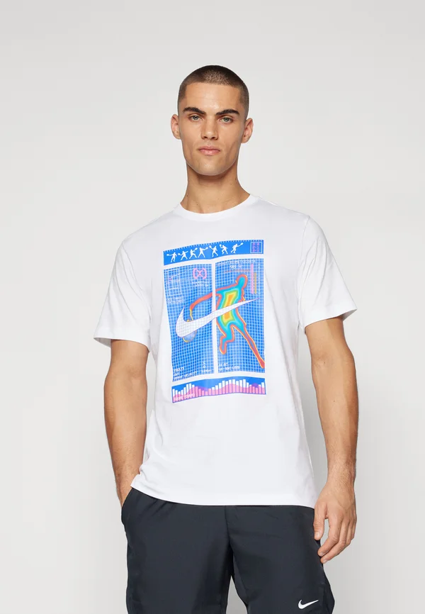 COURT TEE  - Sport T-Shirt - white