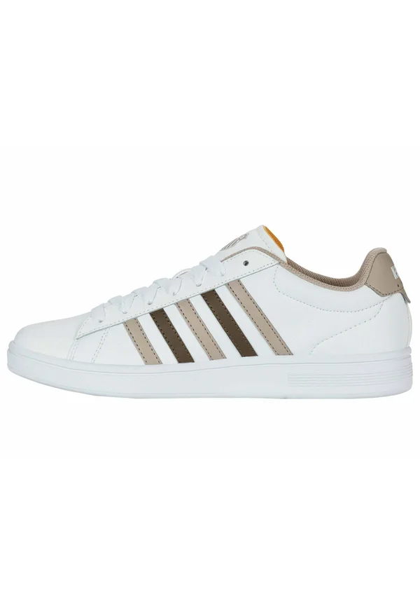 COURT TIEBREAK II - Sneaker low - white taupe teak jurassic gold