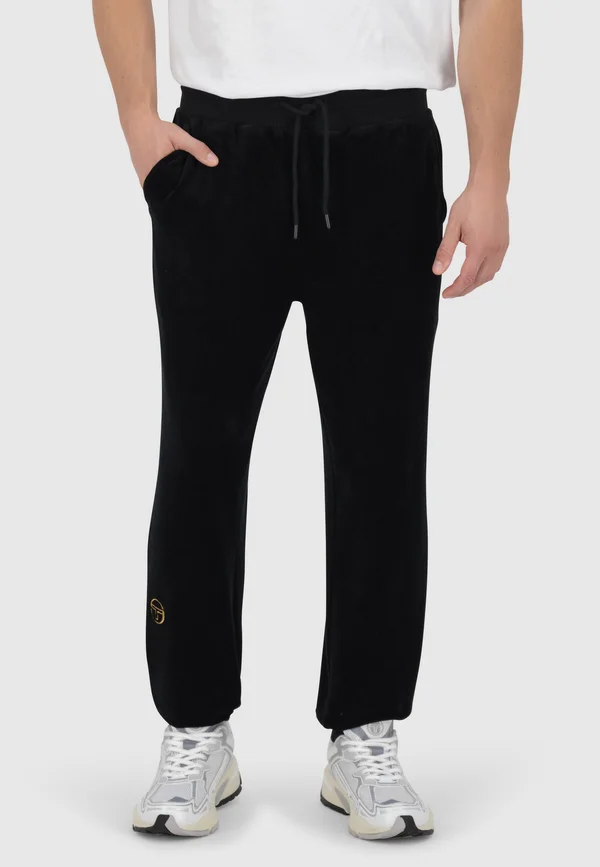 COURT VELOUR - Jogginghose - black
