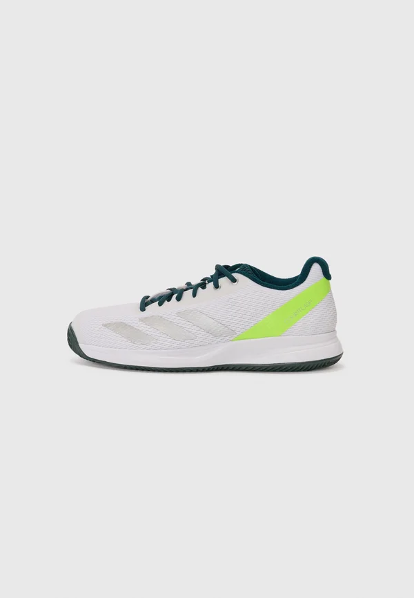 COURTFLASH SPEED 2 - Multicourt Tennisschuh - white/silver-coloured/lucid lemon