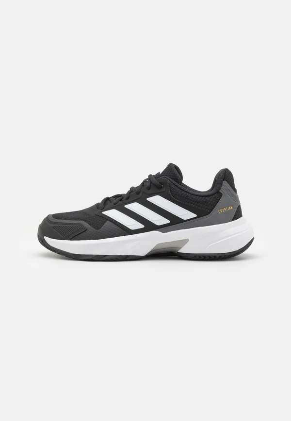 COURTJAM CONTROL 3 CLAY TENNIS - Tennisschuh für Sandplätze - core black/cloud white/grey four