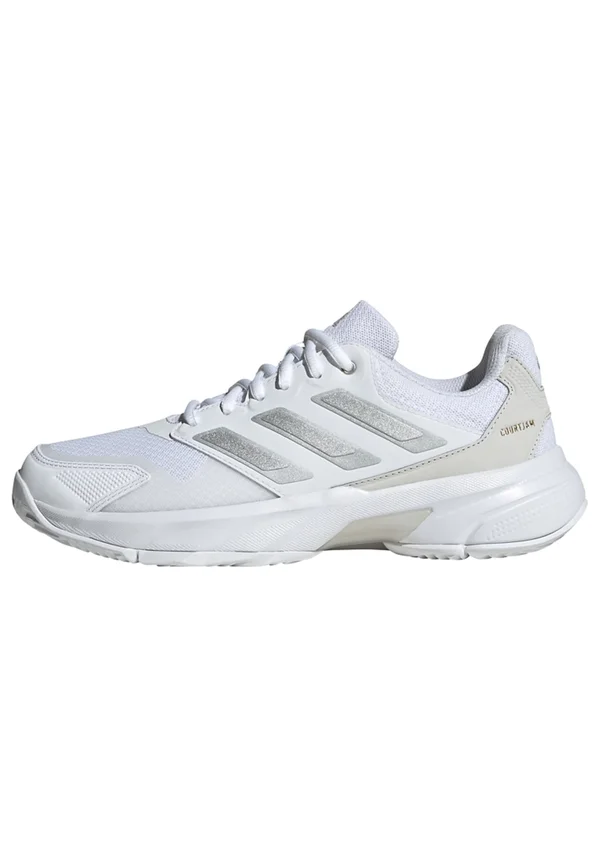 COURTJAM CONTROL 3 - Multicourt Tennisschuh - cloud white   silver metallic   grey one