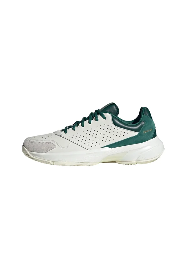 COURTJAM CONTROL 3 PREMIUM TENNIS - Multicourt Tennisschuh - core white   core white   collegiate green