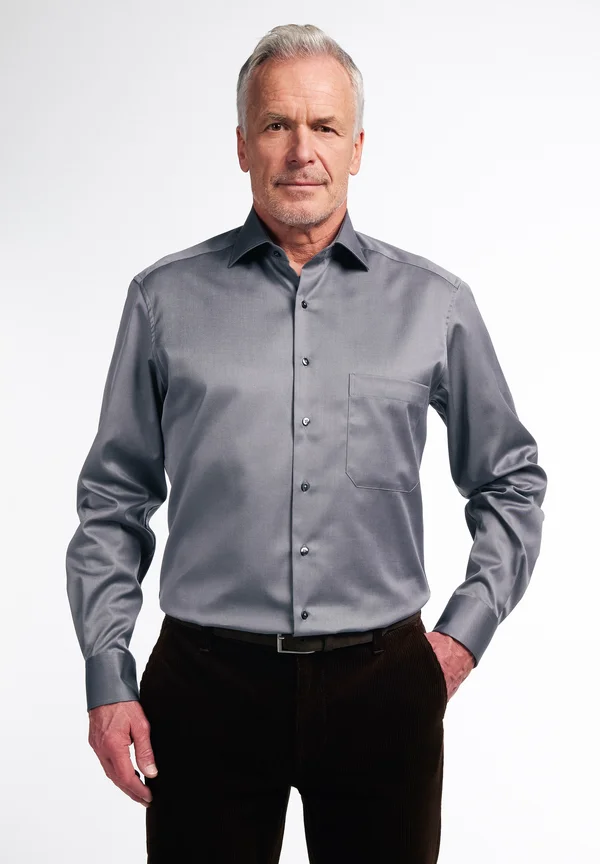 COVER SHIRT - COMFORT FIT - Businesshemd - steingrau