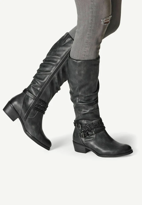 Cowboy-/Bikerboot - anthracite com