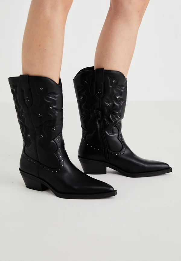 Cowboy-/Bikerboot - black