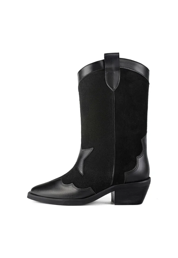 Cowboy-/Bikerboot - black