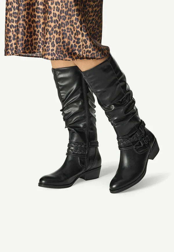 Cowboy-/Bikerboot - black