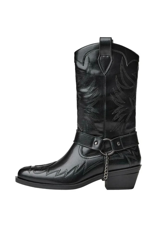 Cowboy-/Bikerboot - black