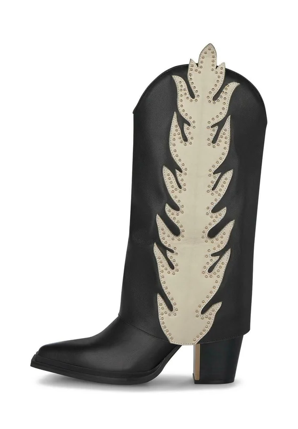 Cowboy-/Bikerboot - black