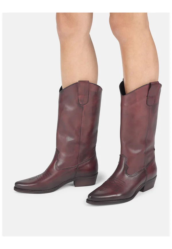 Cowboy-/Bikerboot - borgonha