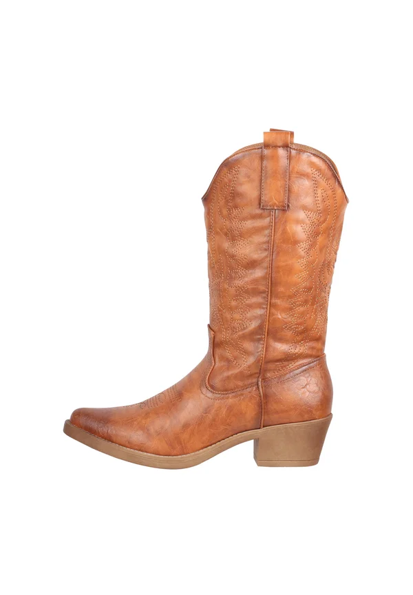 Cowboy-/Bikerboot - braun