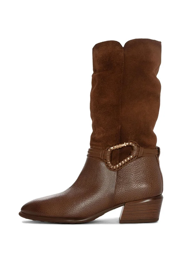 Cowboy-/Bikerboot - brown