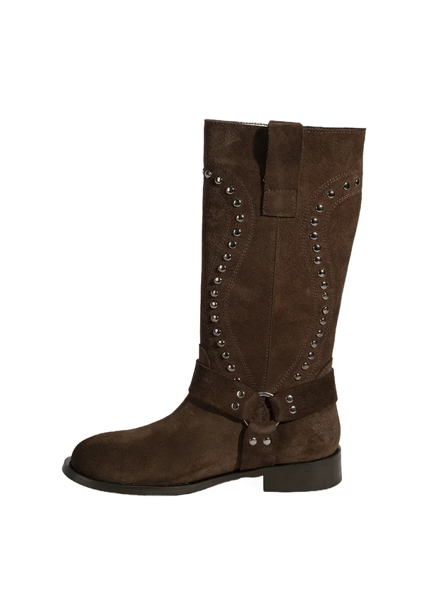 Cowboy-/Bikerboot - brown