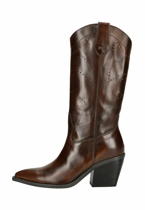Cowboy-/Bikerboot - brown