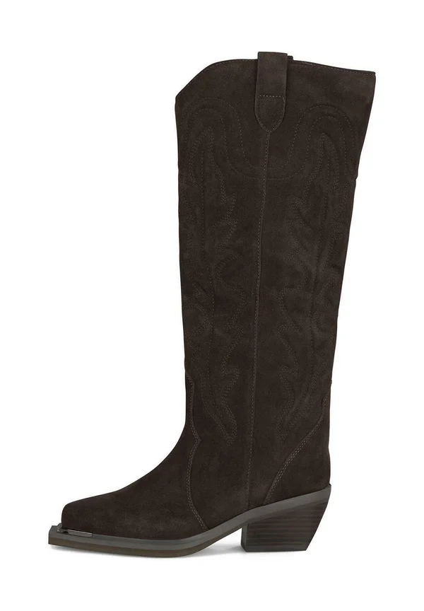 Cowboy-/Bikerboot - marbled brown