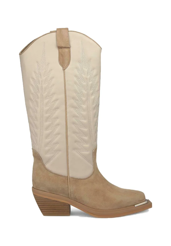 Cowboy-/Bikerboot - marrón claro