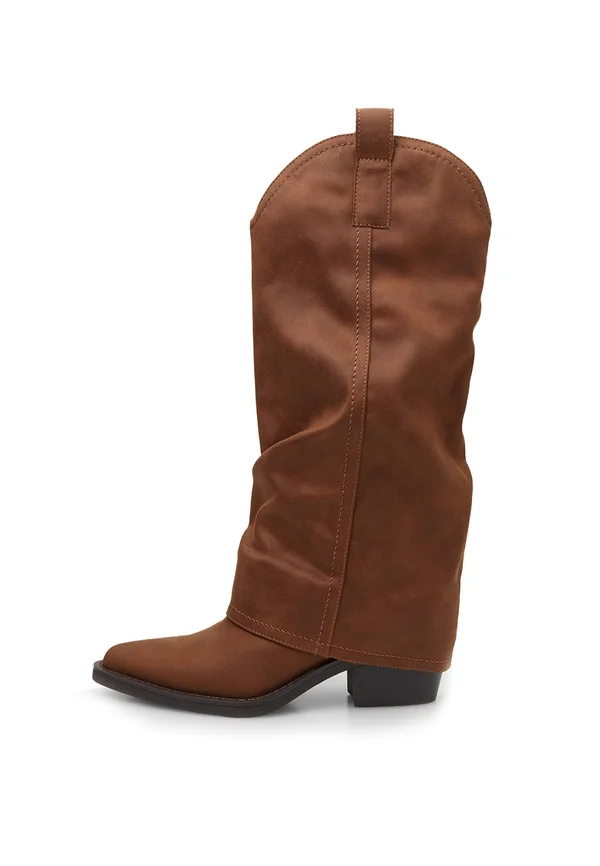 Cowboy-/Bikerboot - marrone