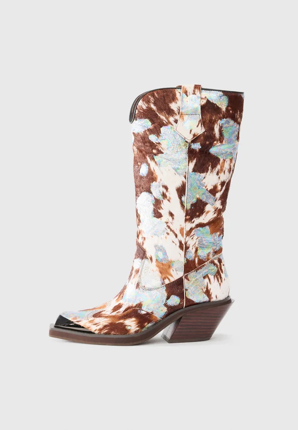 Cowboy-/Bikerboot - multi-coloured