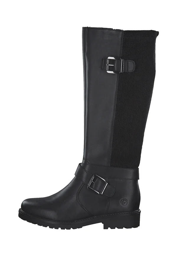 Cowboy-/Bikerboot - schwarz schwarz schwarz