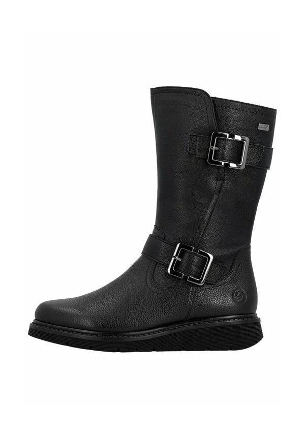 Cowboy-/Bikerboot - schwarz schwarz