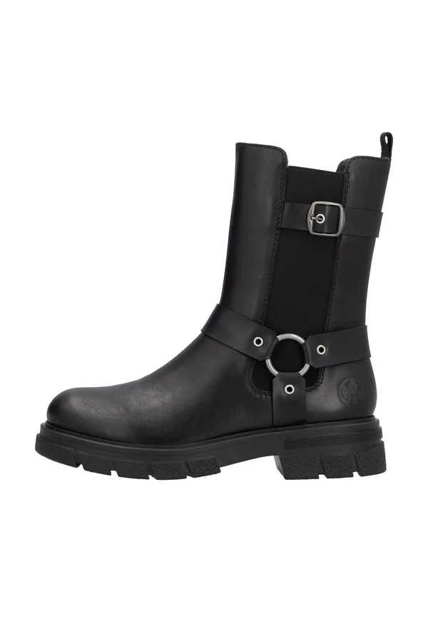 Cowboy-/Bikerboot - schwarz