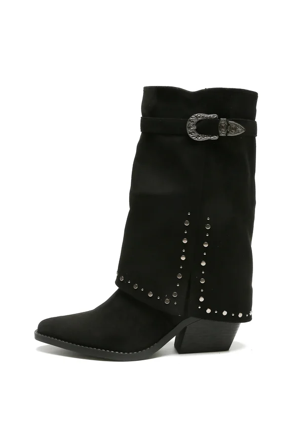 Cowboy-/Bikerboot - schwarz