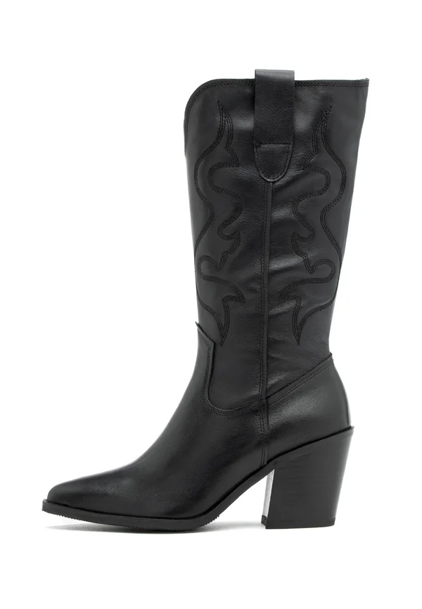 Cowboy-/Bikerboot - schwarz