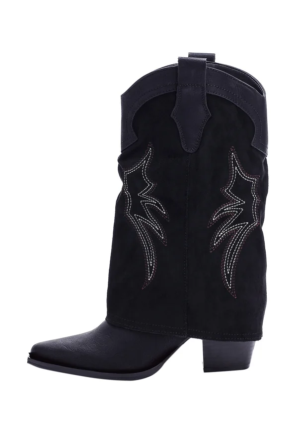 Cowboy-/Bikerboot - schwarz