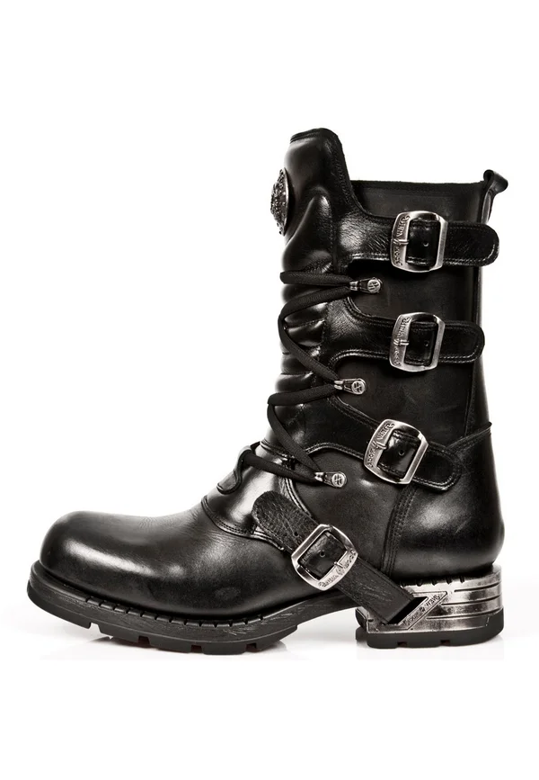 Cowboy-/Bikerboot - schwarz