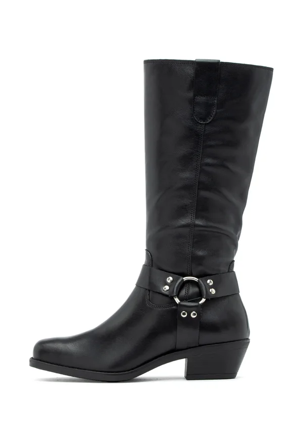 Cowboy-/Bikerboot - schwarz
