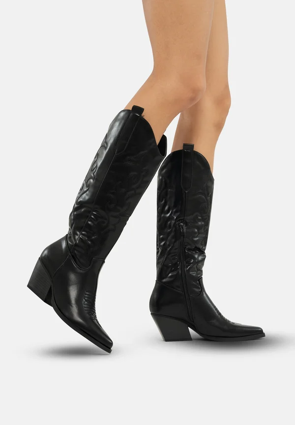 Cowboy-/Bikerboot - schwarz