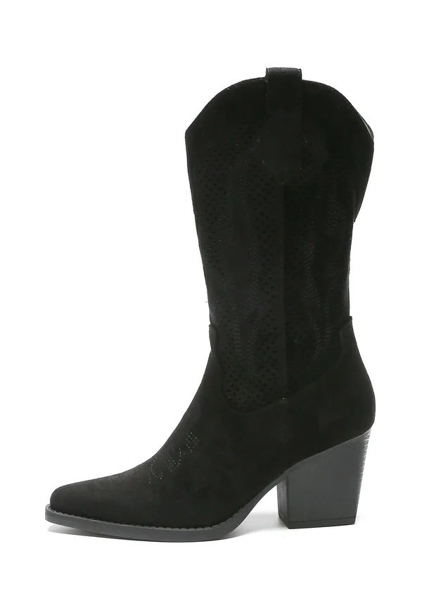 Cowboy-/Bikerboot - schwarz