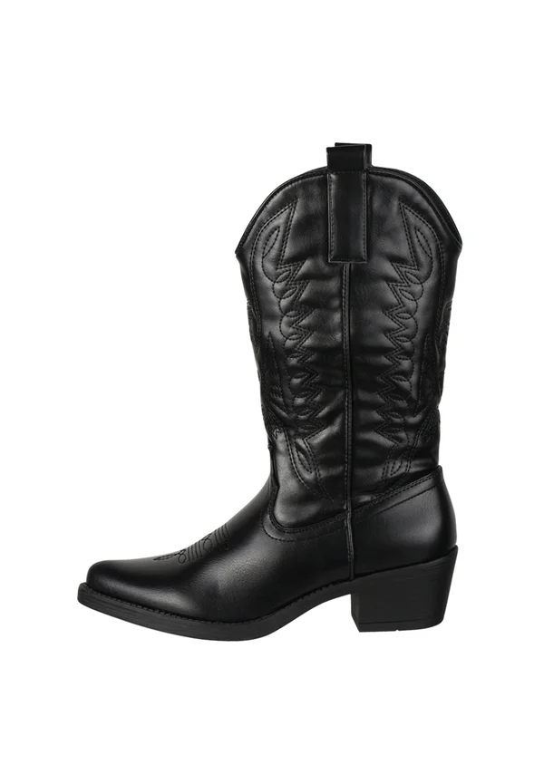 Cowboy-/Bikerboot - schwarz