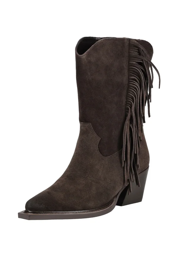 Cowboy-/Bikerboot - sd mogano