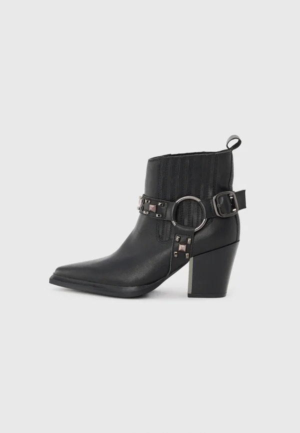 Cowboy-/Bikerstiefelette - black