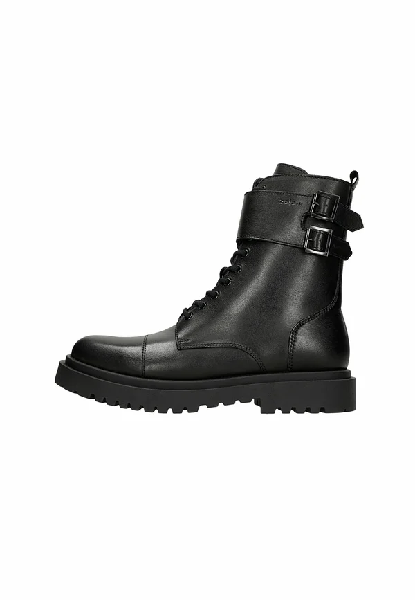 Cowboy-/Bikerstiefelette - black