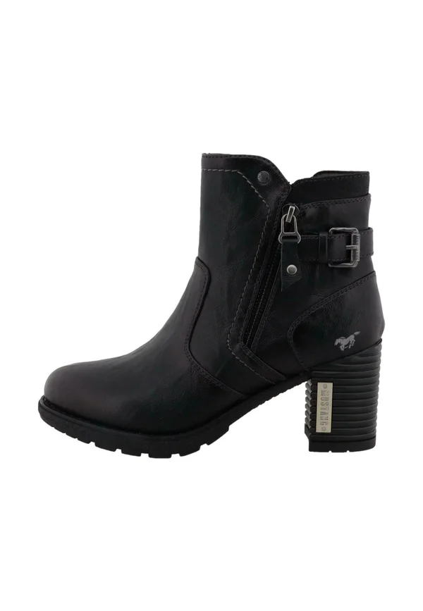Cowboy-/Bikerstiefelette - black