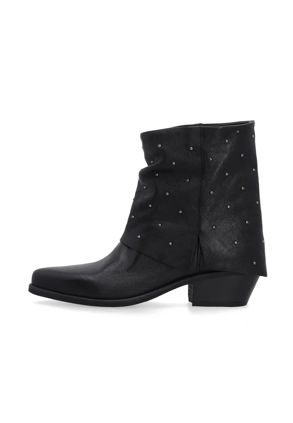 Cowboy-/Bikerstiefelette - black