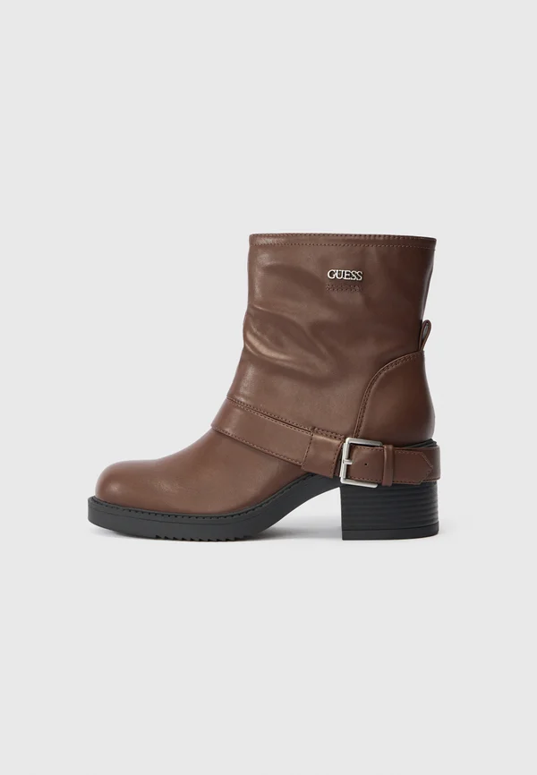 Cowboy-/Bikerstiefelette - brown