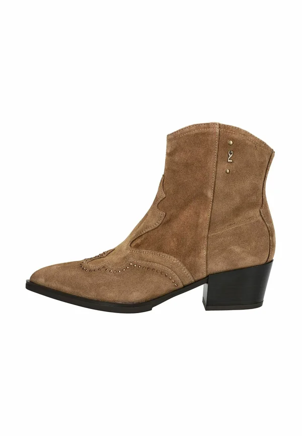 Cowboy-/Bikerstiefelette - brown
