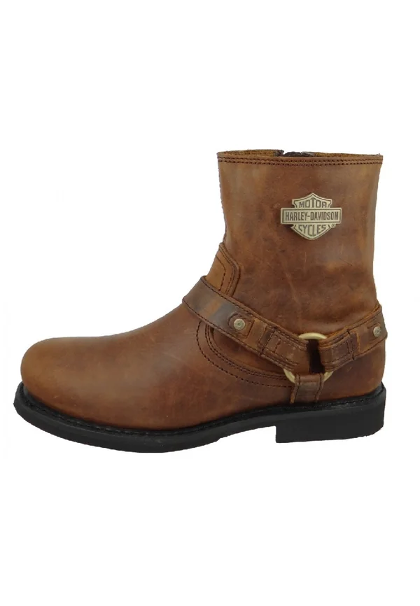 Cowboy-/Bikerstiefelette - brown
