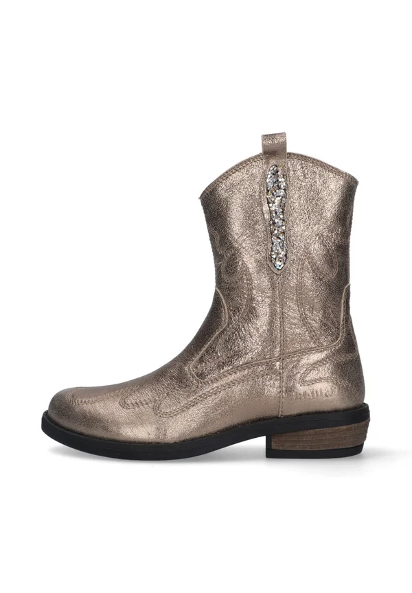 Cowboy-/Bikerstiefelette - bruin