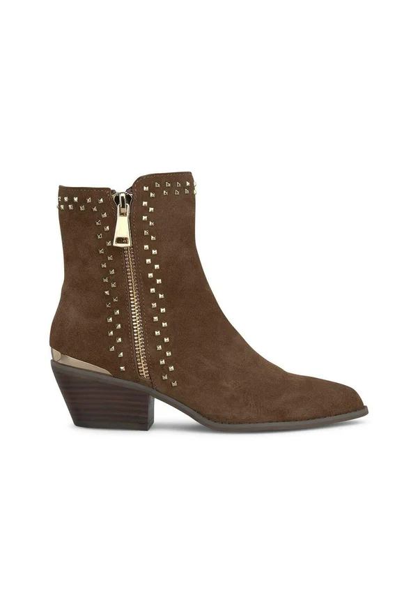 Cowboy-/Bikerstiefelette - camel