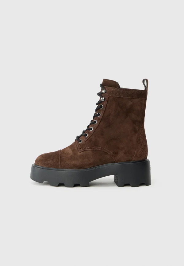 Cowboy-/Bikerstiefelette - cocoa
