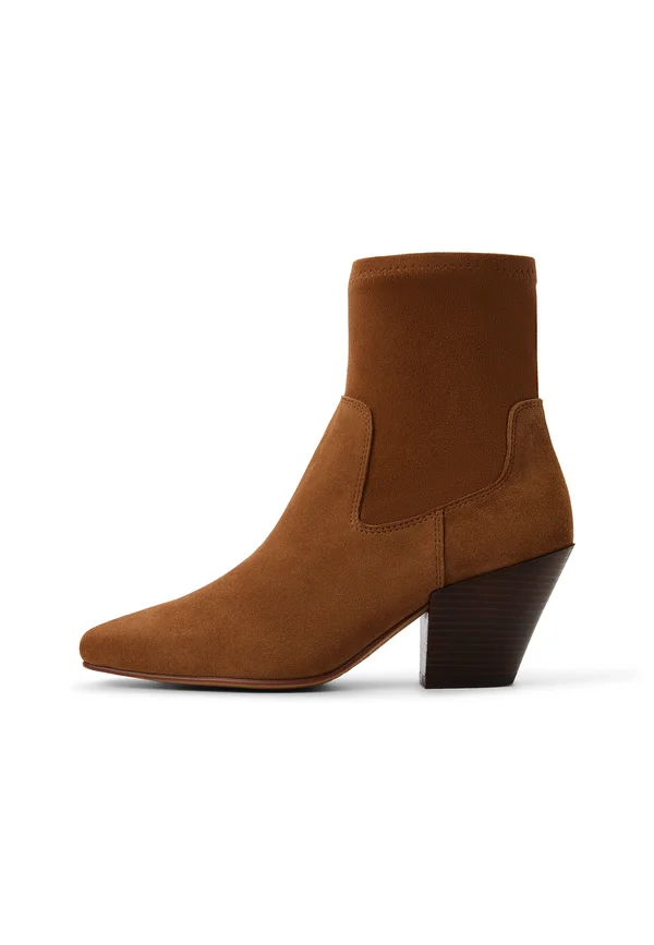 Cowboy-/Bikerstiefelette - dark brown