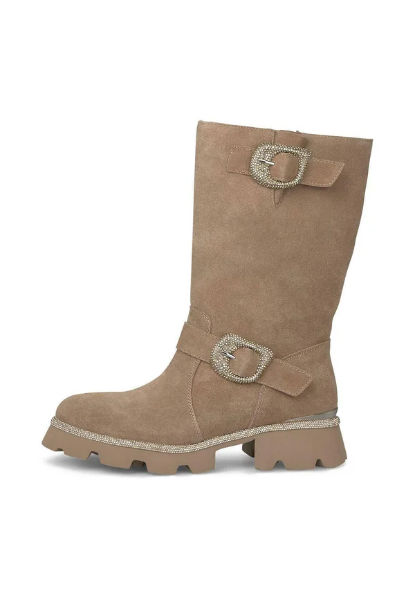Cowboy-/Bikerstiefelette - light brown