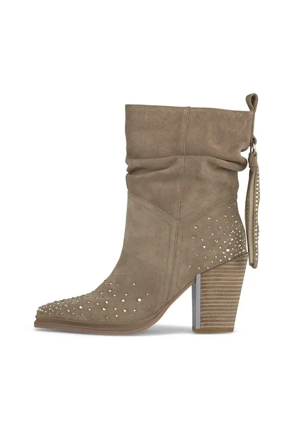 Cowboy-/Bikerstiefelette - light brown